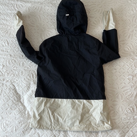 Levi’s raincoat, black and cream in color - Picture 2 of 2